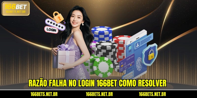 Razão falha no login 166BET como resolver